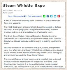 Steam Whistle Toot Exposition